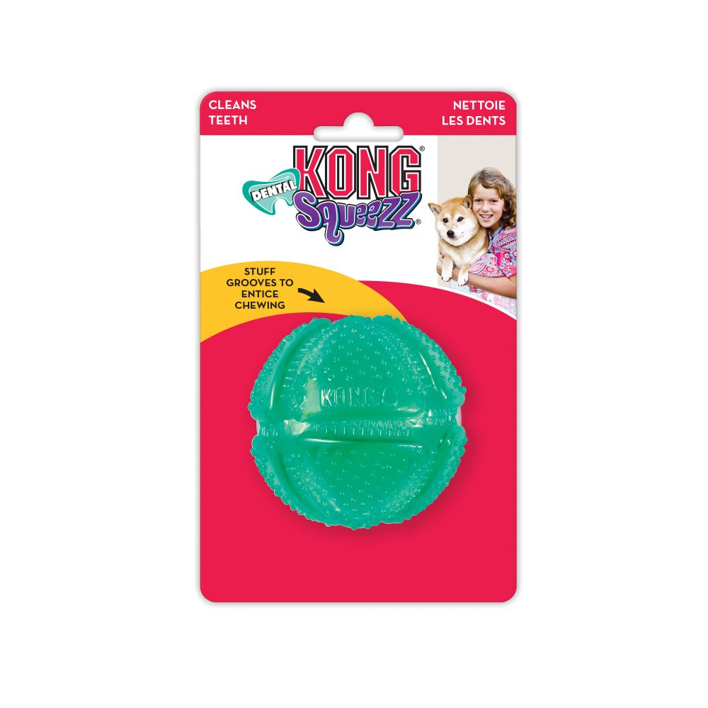 Kong  Squeezz Dental Ball
